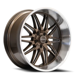 Corsart Alcatraz 5x127 20x10 +0 Matte Bronze Milled-diamond Cut Lip