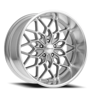 Corsart Gunner 5x139.7 20x12 +0 Matte Gunmetal Diamond Cut Lip