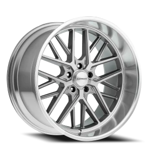 Corsart Kingpin 5 5x139.7 20x8.5 +6 Gloss Brushed Diamond Cut Lip