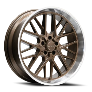 Corsart Kingpin 5 5x127 20x10 +0 Matte Bronze Diamond Cut Lip