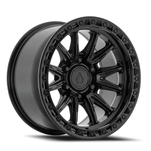 Arena Blitz 6x135 20x9 +0 Satin Black Glossy Black Lip