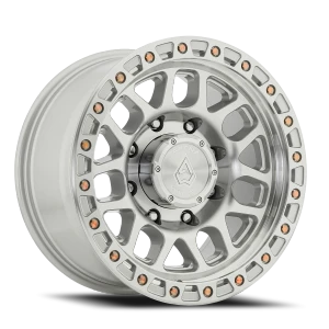 Arena Boost 8x180 17x9 +0 Gloss Silver Machined