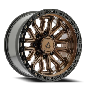 Arena Jackal 8x165.1 20x10 -18 Smoked Bronze Glossy Black Lip