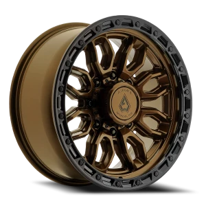 Arena Pursuit 8x170 20x9 +12 Smoked Bronze Glossy Black Lip