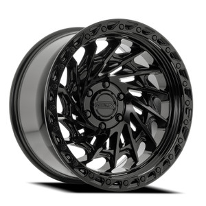 Metal-FX Typhoon Truck 5x127 20x9 +0 Gloss Glossy Black