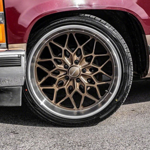 Corsart Gunner 5x139.7 20x10 +0 Matte Bronze Diamond Cut Lip