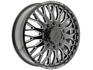 Arena Dually Monarch 8x165.1 22x8.25 -239 Gloss Black Milled