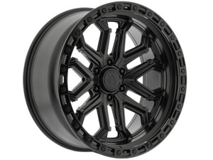Arena Jackal 5x127 20x10 -18 Satin Black Glossy Black Lip
