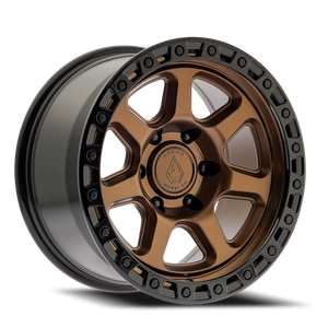 Arena Throttle 6x135 17x9 +0 Smoked Bronze Glossy Black Lip