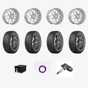 Mrr Fs1 18x9.5 +25 Front / 18x10.5 +35 Rear + Yokohama YOK Advan Sport A/S+ 255/35R19/4 — 2021 Toyota GR Supra Staggered Wheel & Tire Package
