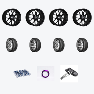 Enkei Raijin 5x114.3 18x8+40 Matte Black + Nexen NEX N'Fera AU7 235/40R19 — 2021 Nissan Altima SV Wheel & Tire Package