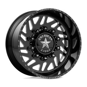 American Force AFW SIEGE 8x180 22x11 +0 Black