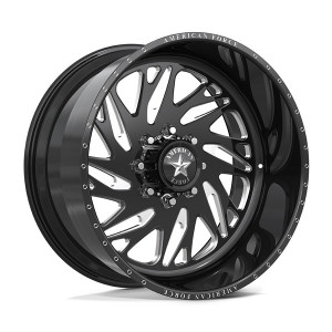 American Force AFW ENGAGE SS 8x180 24x11 +0 Gloss Black Machined