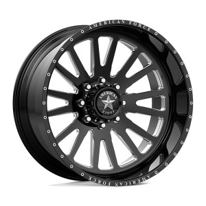 American Force AFW QUANTUM CC 8x180 24x12 -55 Black