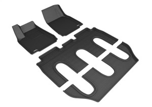 3D MAXpider 16-17 Tesla Model X Non-Folding Kagu Black Full Set - L1TL00201509 Photo - Primary