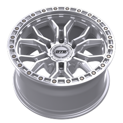 Dropstars Trail Series 608MS 6x135 17x9 +0 Machined Silver