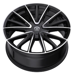 Edge Street 353MB 5x114.3 / 5x120 18x8 +40 Gloss Black Machined Face