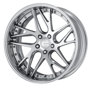 Work Gnosis Cvx 5x120 22x10+45 R Disk Composite Buffed And Brushed