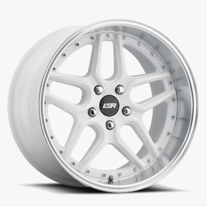 ESR Wheels CS15 Blank 19x9.5 +22 Gloss White Machine Lip
