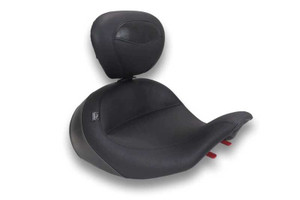 Mustang 23-26 Harley CVO Road Glide, Street Glide, Touring Solo Blk w/ Blk Thread - 89470 User 1