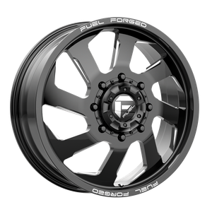Fuel 1PC FF039 8x170 22x10 -25 Gloss Black Mill-mach