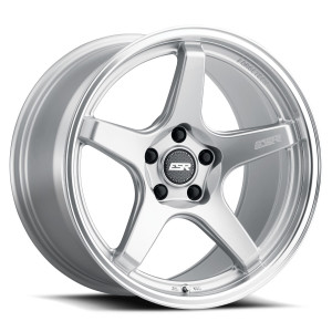 ESR Wheels APX5C Blank 18x10.5 BLANK Hyper Silver Machine Lip
