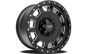 Pro Comp Alloys HAMMER 6x139.7 18x9 +0 Satin Black W/ Ss Bolts