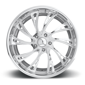 US Mag 1PC SLASHER 6x139.7 24x10 +25 High Luster Polished