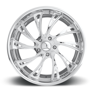 US Mag 1PC SLASHER 6x139.7 24x10 +25 Polished