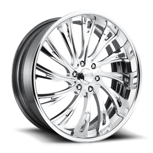 US Mag 1PC SLASHER 6 6x139.7 24x9 +22 Polished