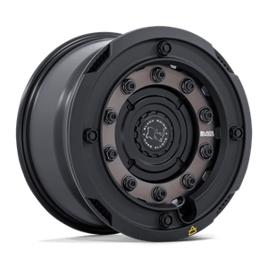 Black Rhino Hard Alloys ARX 5x127 / 5x139.7 17x8.5 +0 Matte Bronze W/ Matte Black Rg