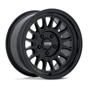 KMC IMPACT FFT 5x127 17x8 +32 Gloss Black