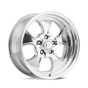 American Racing Vintage HOPSTER 5x114.3 16x9.5 -19 Two-piece Polished