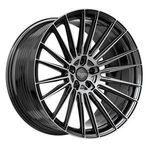Arvano AV-54 Blank 24x10 +20 Gloss Black & Brushed Double Dark Tint