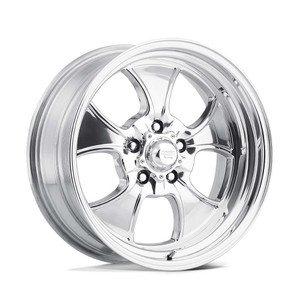 American Racing Vintage HOPSTER 5x120.65 15x4 -25 Two-piece Chrome