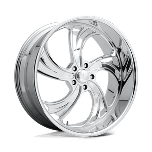 US Mag 1PC CHEYENNE 6 6x139.7 24x9 +22 High Luster Polished