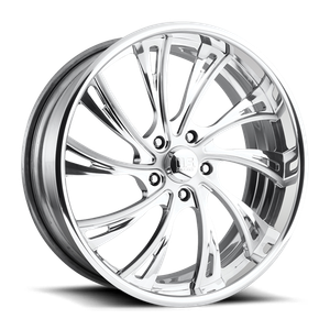 US Mag 1PC SLASHER 6x139.7 24x9 +25 Polished