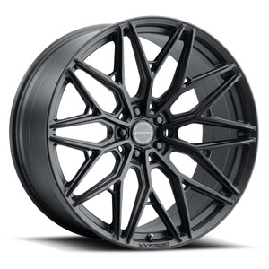 MV Forged MVF2 5x112 22x9 +25 Satin Black