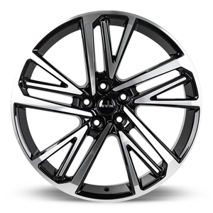 RTX Knight 5x114.3 16x7 +40 Gloss Black Machined