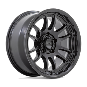 KMC WRATH 6x139.7 17x8.5 -10 Satin Black