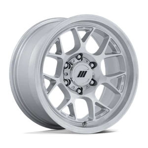 Pro Comp Alloys WRAITH 5x114.3 17x8 +20 Gloss Silver W/ Machined Face