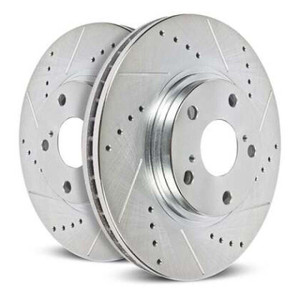 Power Stop 24-25 Ford Mustang Rear Drilled & Slotted Rotor (Pair) - AR85230XPR User 1
