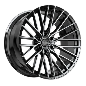 Arvano ART-1 6x139.7 20x9 +18 Gloss Black & Brushed