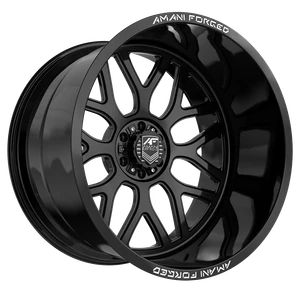 Amani Custom 5x120.65 20x9 +5 All Black