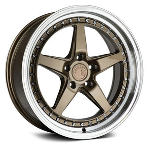 Aodhan DS05 5x114.3 19x8.5 +35 Bronze W/machined Lip