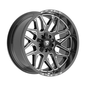 Fittipaldi Offroad FA27 5x5.00 22x12 -44 Gloss Black Milled