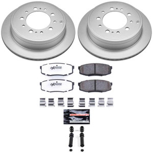 PowerStop Power Stop 08-11 Lexus LX570 Rear Z36 Coated Truck & Tow Brake Kit - CPK3073-36