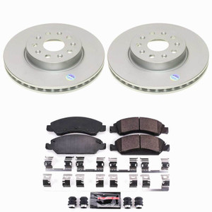 PowerStop Power Stop 07-20 Chevrolet Tahoe Front Z23 Coated Brake Kit - CPK5519-23