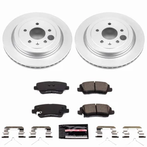 PowerStop Power Stop 16-18 Cadillac ATS Rear Z23 Coated Brake Kit - CPK7401-23