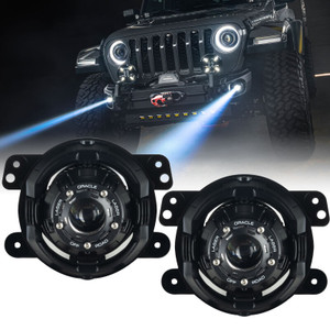 ORACLE Lighting Oracle Lighting Jeep Wrangler JK/JL & Gladiator JT 15W Off-Road Laser Fog Lights - 5930-001